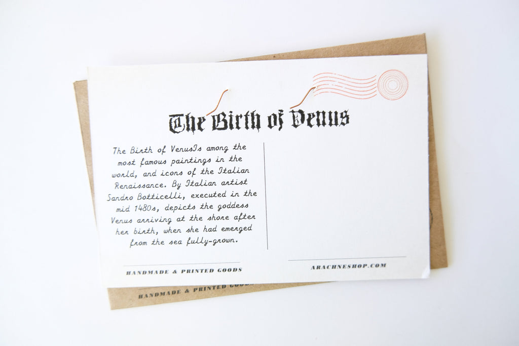 The Birth of Venus—Sandro Botticelli